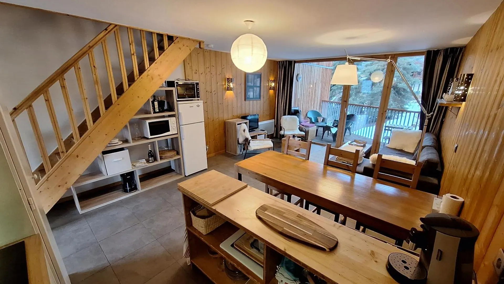 Duplex La Plagne - Montchavin, 4 Pieces, 8 Pers - Pied Des Pistes, Sunday To Sunday Only Apartment